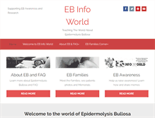 Tablet Screenshot of blog.ebinfoworld.com